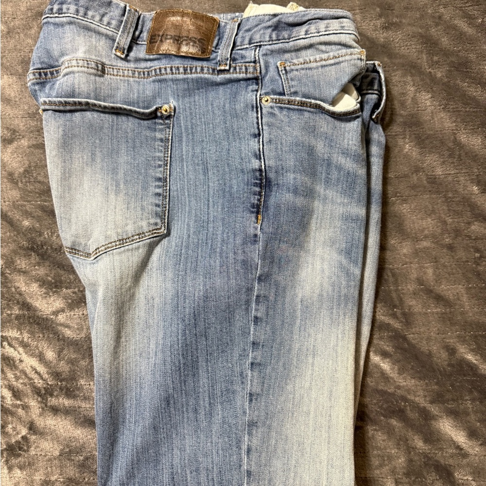 Express Light Blue Men's Jeans